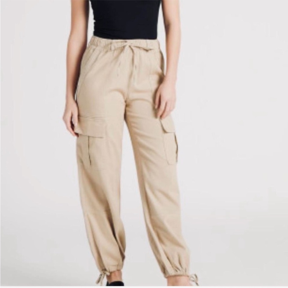 Habitual Beige Cargo Joggers